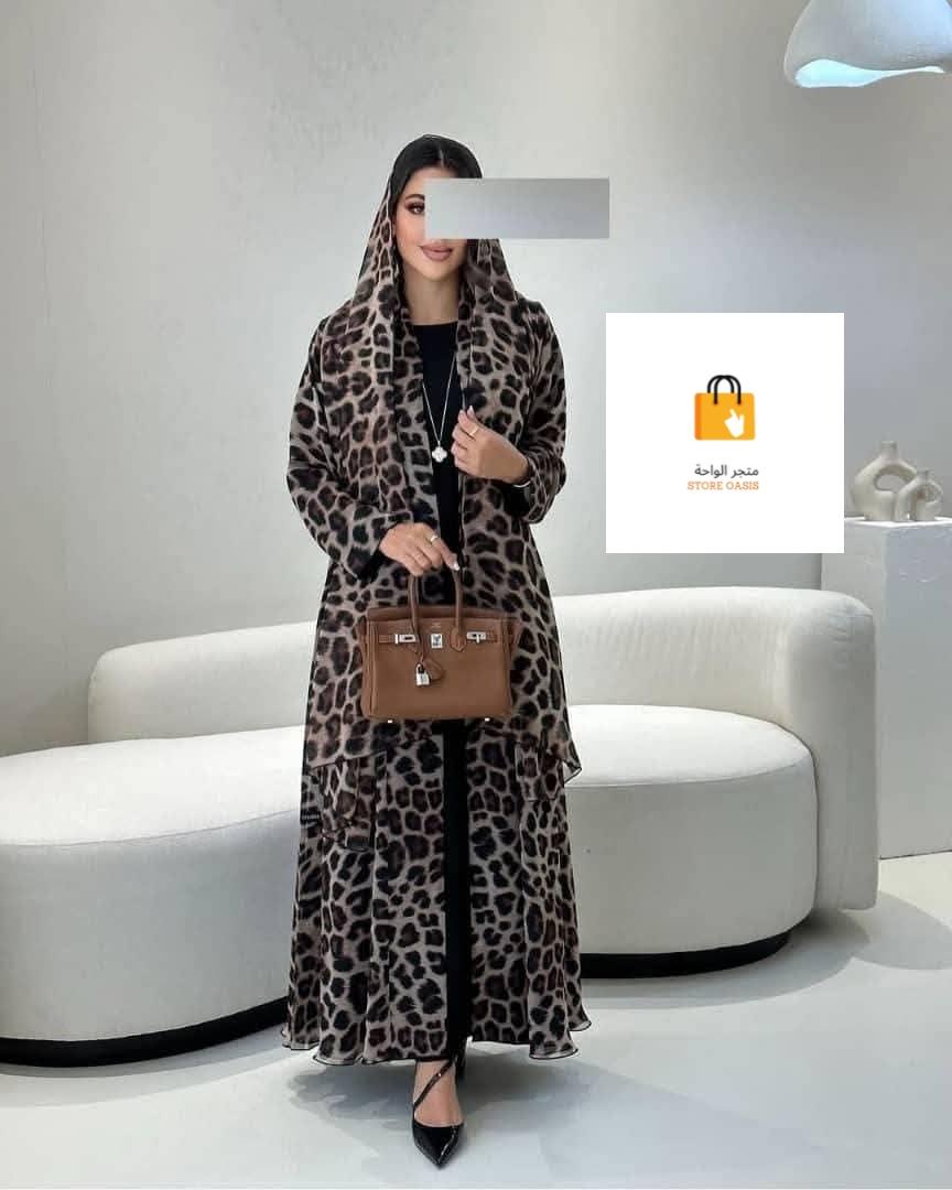 عبايه خليجي فاخر خامة حرير كريب