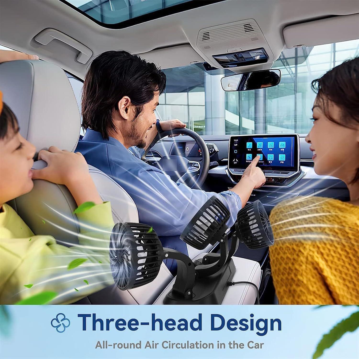 مروحة مزدوجة usb