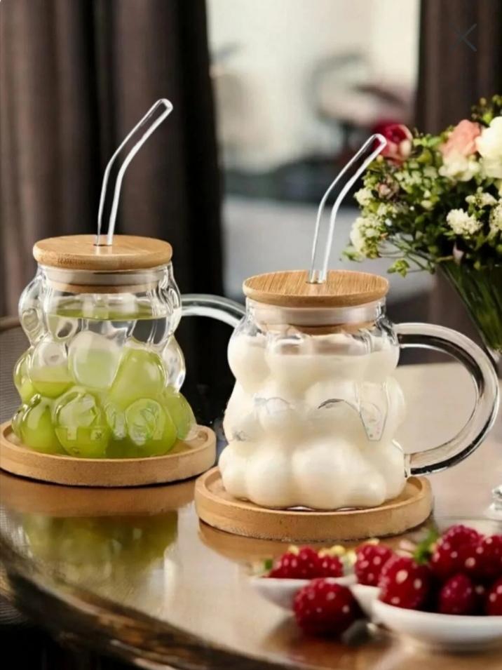 كوب زجاجي حراري