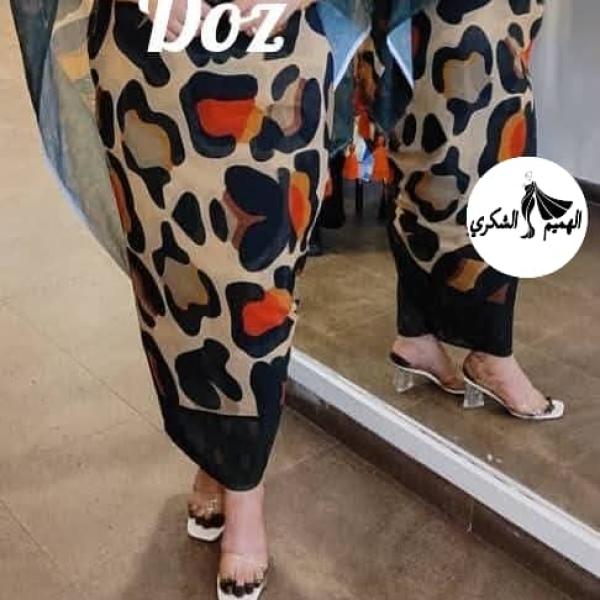 فرد كتان هنديه ربط عريض