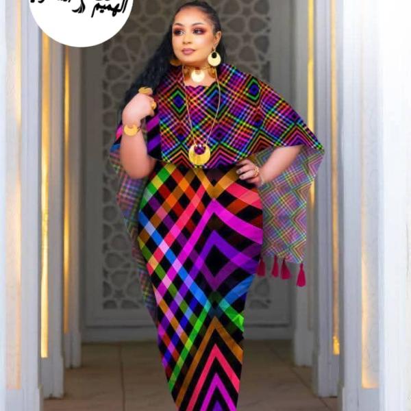 فرد كتان هنديه ربط عريض