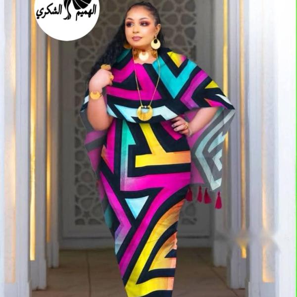 فرد كتان هنديه ربط عريض