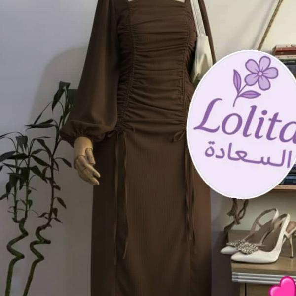 فستان كروشية