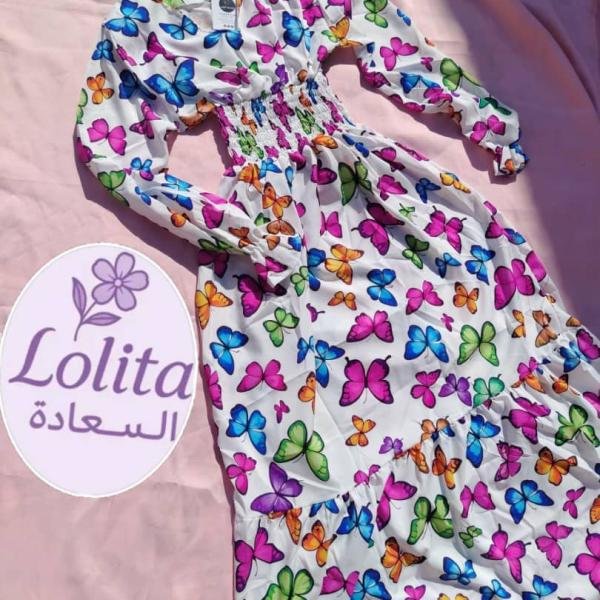 فستان الفراشات