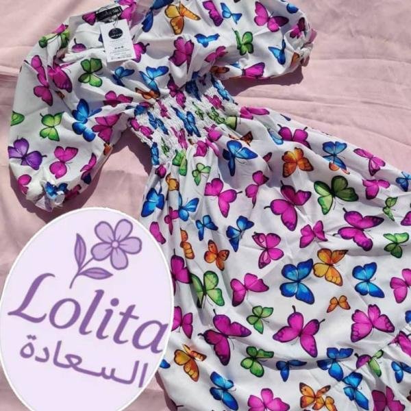 فستان الفراشات