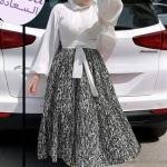 طقم قطعتين بلوزه لف