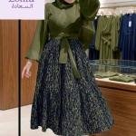 طقم قطعتين بلوزه لف