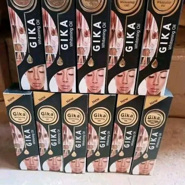 زيت جيكا للتفتيح الأماكن الداكنه