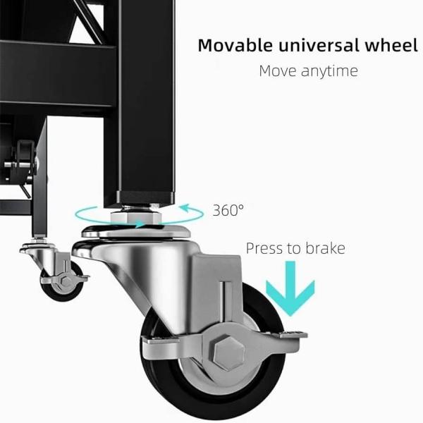 استاند الفولاذ 4 طوابق