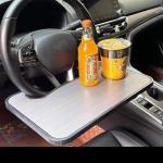 طاولة سيارة خشبية